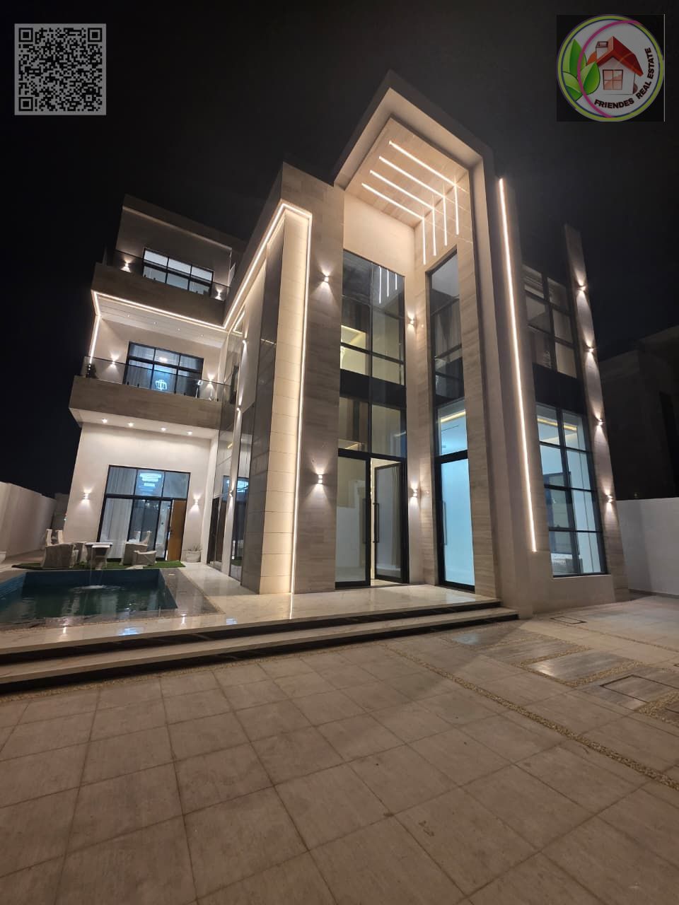 Villa in Al Helio 2, Ajman | Registration and ownership fees included | Electricity, water, and central air conditioning included | Freehold ownership