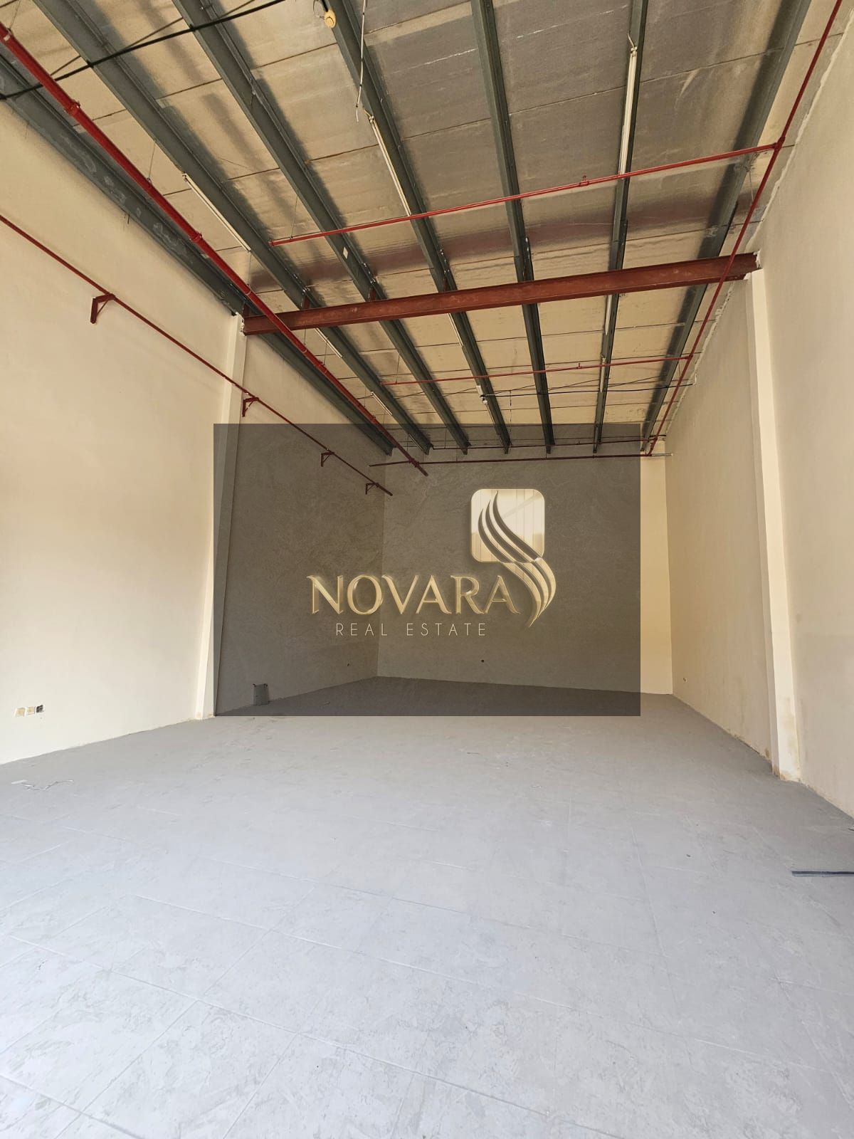 Unique warehouse for annual rent in Ajman, area 1850 - Al Jurf Industrial 1 (frontage on a main street)