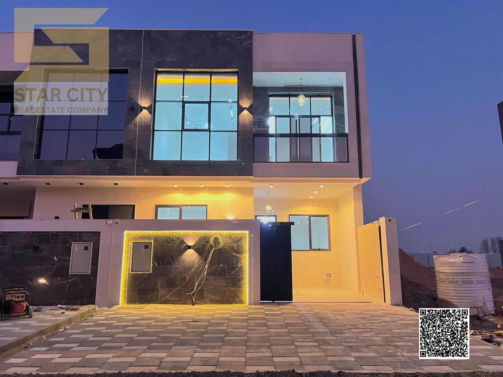 Luxury Modern Villa for Sale in Al Helio 2 – Ajman Near All Services and Main Roads