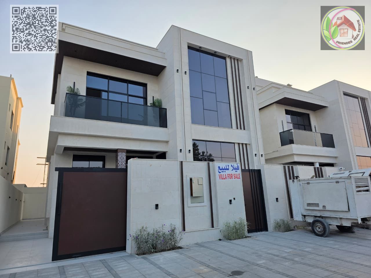 Villa in Al Helio 2, Ajman | Registration and ownership fees included | Central air conditioning included | Freehold for all nationalities | Close to