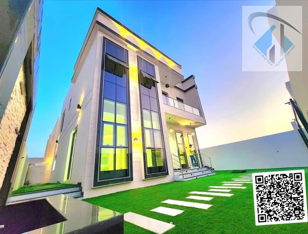 Villa for sale directly from the owner at a bargain price and without a down payment. A modern villa near the mosque, one of the most luxurious villas