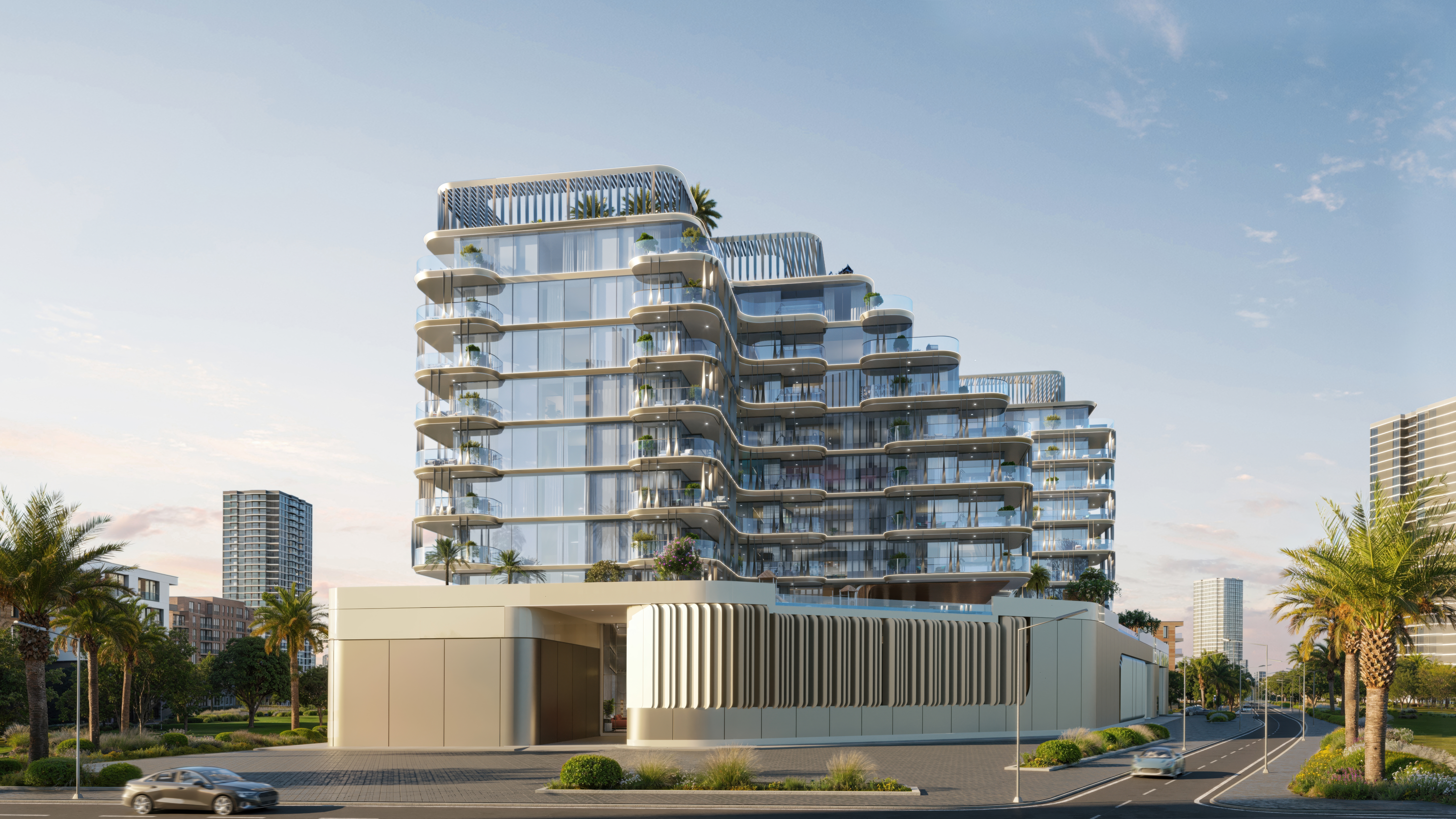 2BR + Study Room Semi-Furnished with Private Pool | Ocean Bay