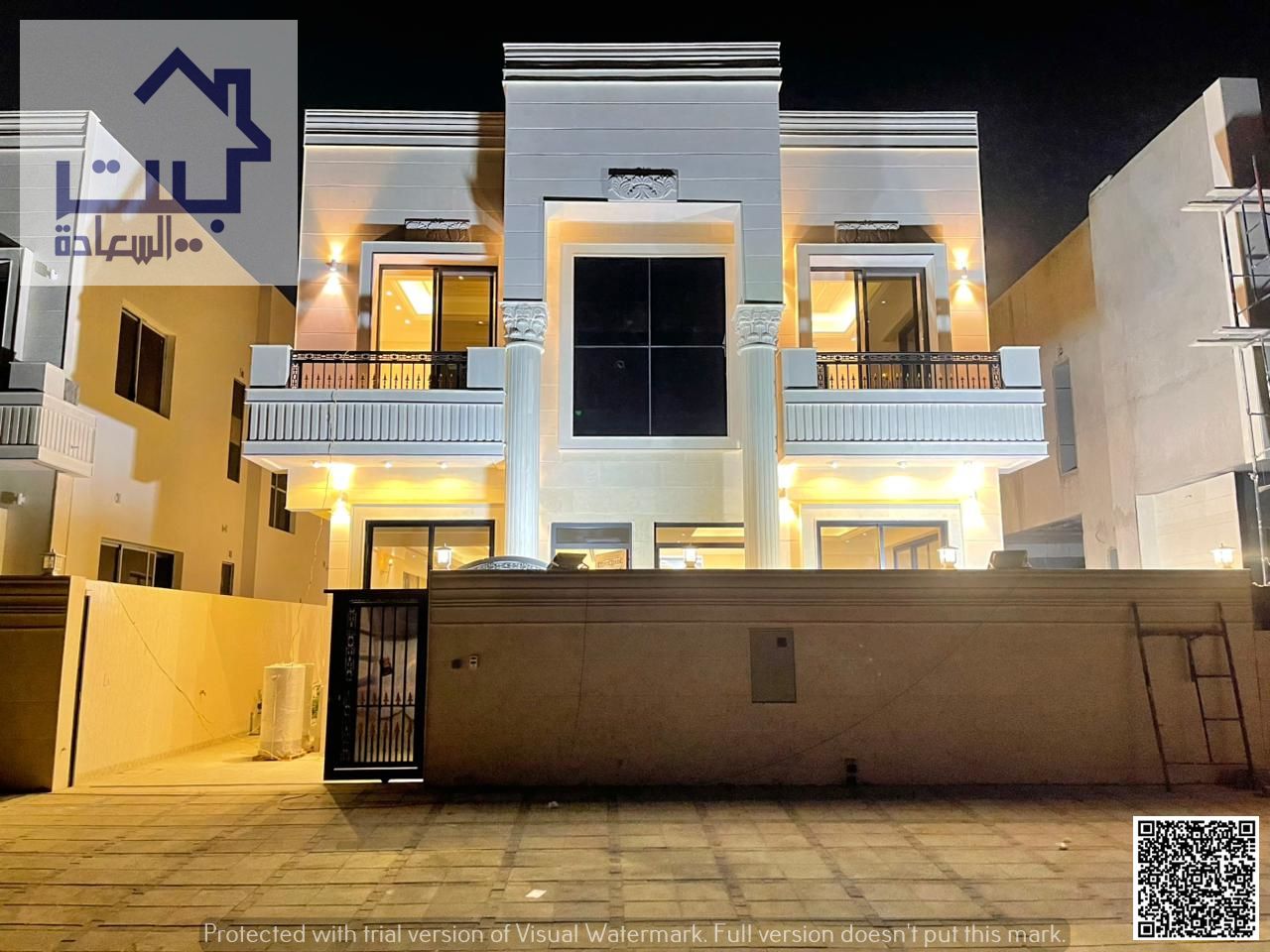 Classic villa in Al Helio, Ajman. Ready to move in, with utilities, AC, and registration fees included. Excellent finishing and lifetime freehold Now.