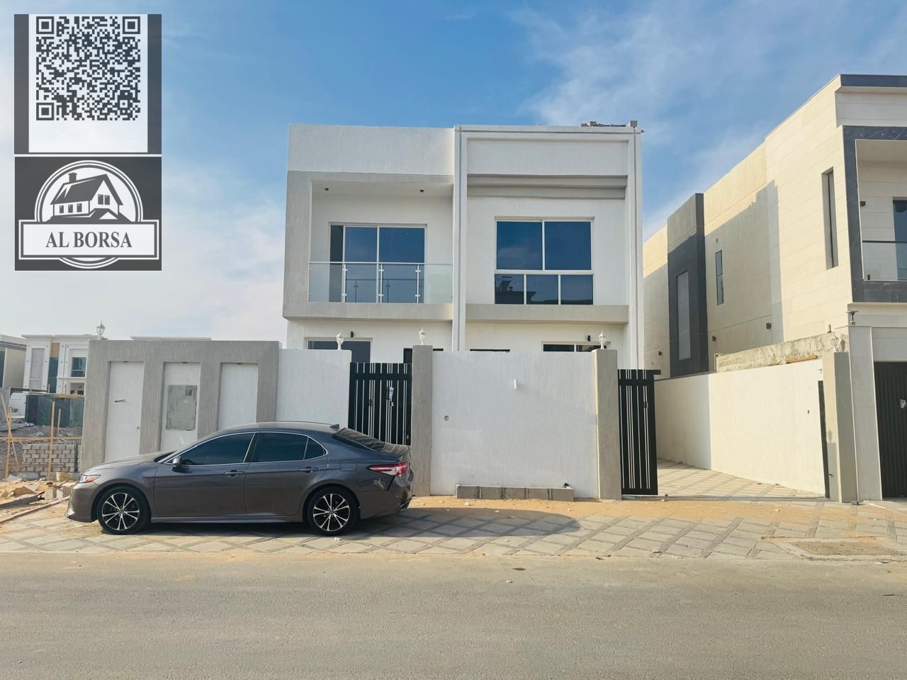 For sale in Al Zahia: a villa with 3 master bedrooms, a living room, a maid's room, and a spacious kitchen.