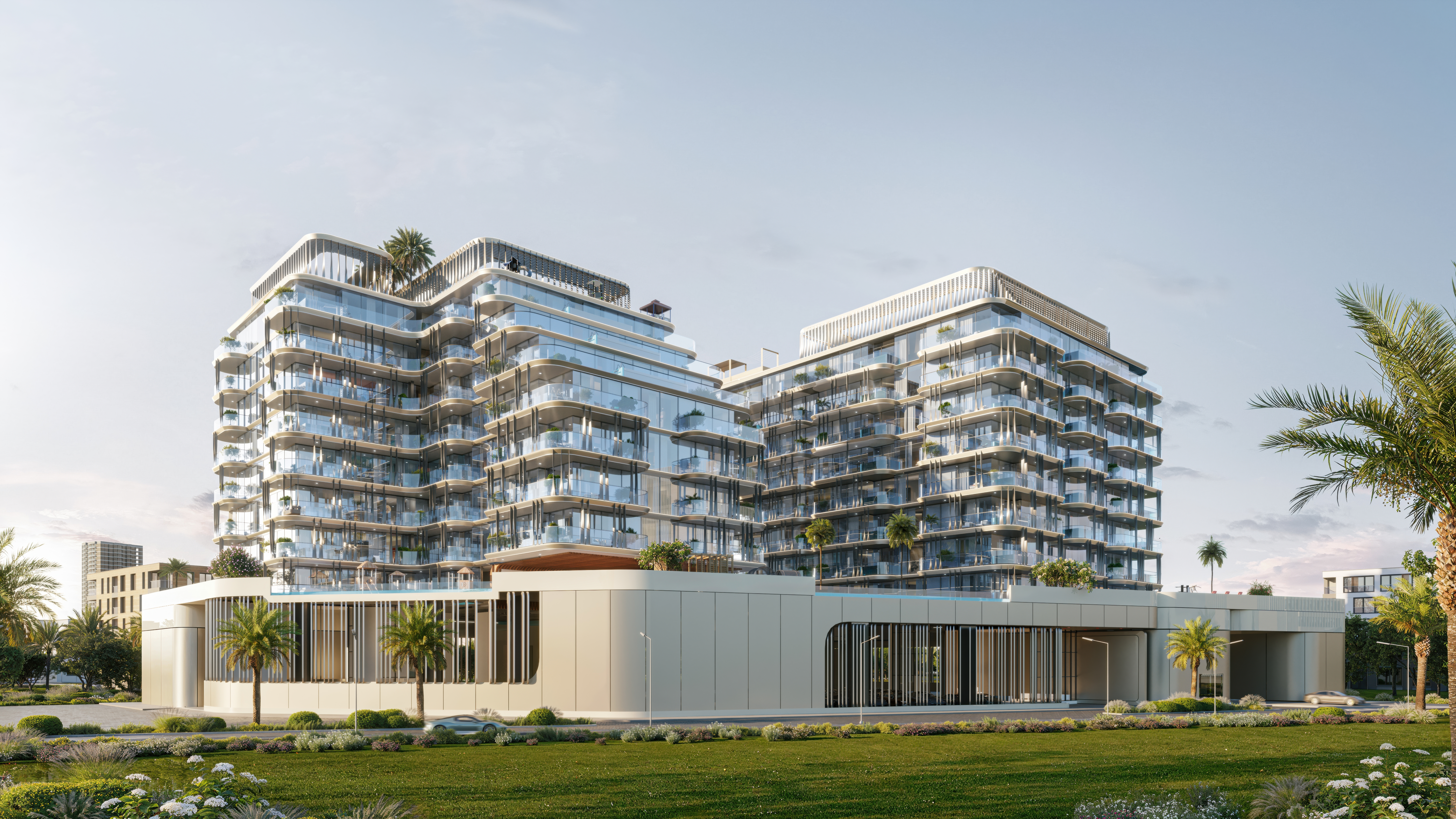 Modern 3BR + Study Apartment with Private Pool | Dubai Island