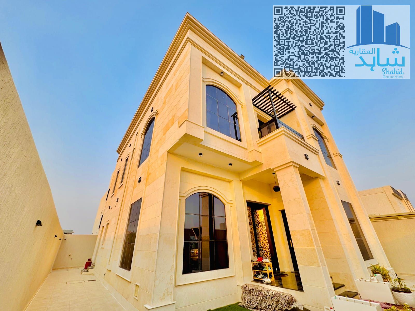 Furnished 6-Bedroom Villa for Rent in Al Zahya, Ajman - AED 140,000 Yearly