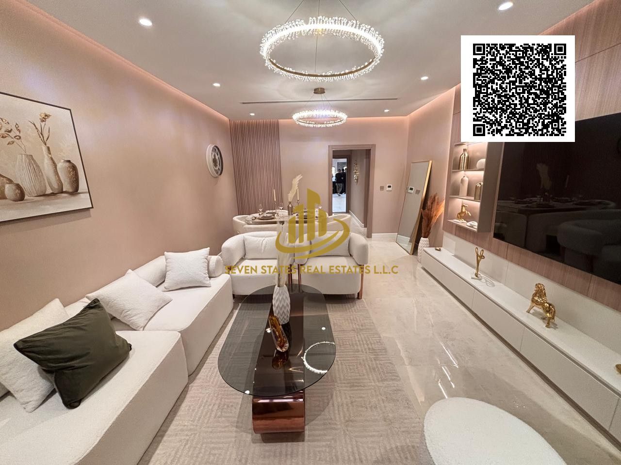 3bhk for sale in tiger downtown , full view crystal lagoon , down-payment 10% , best project