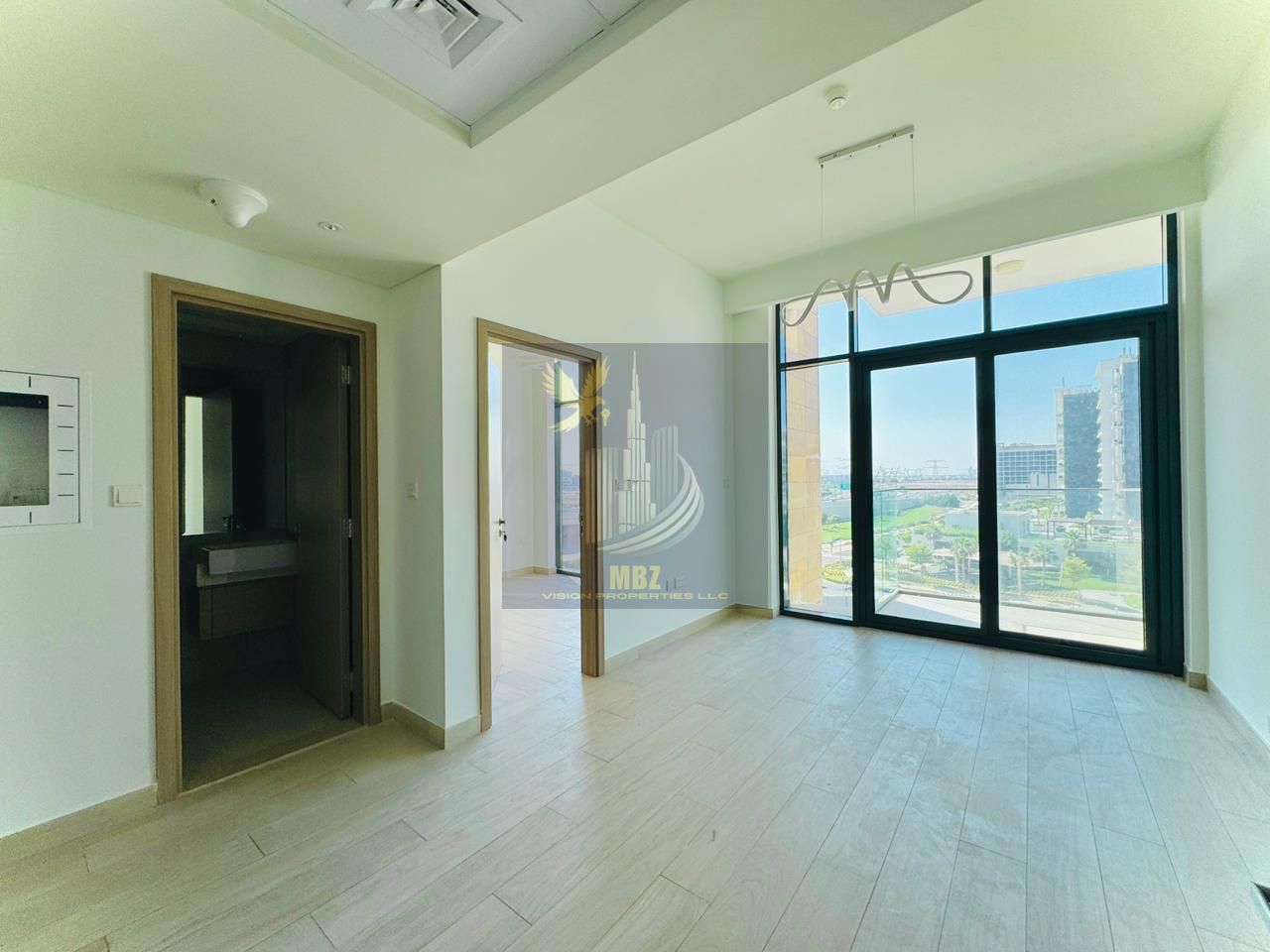 Modern 1BR with Pool & Community View | Azizi Riviera 47