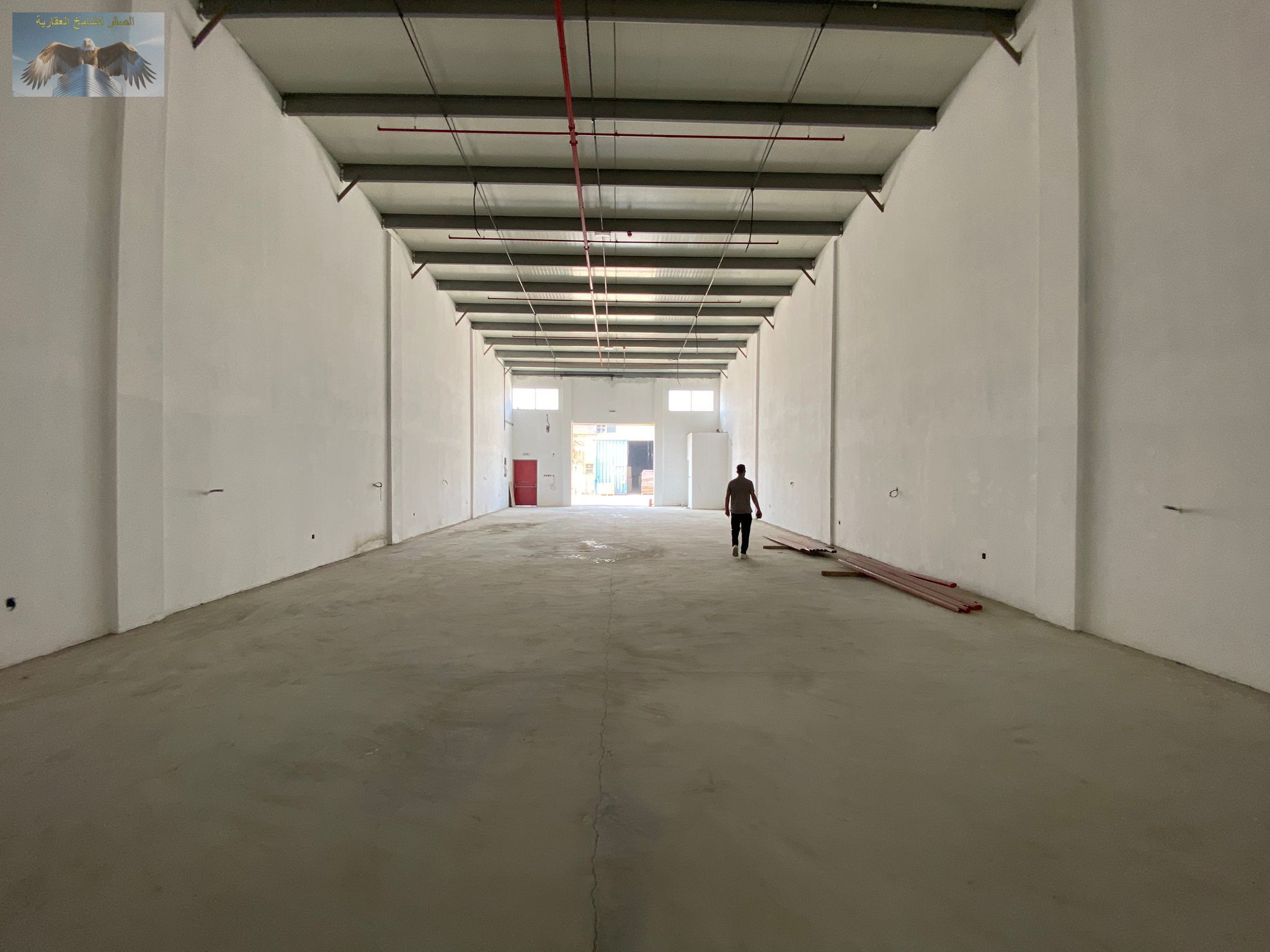 Modern warehouse for rent in Industrial Area 1, Ajman. 2800 sq. ft, prime location, newly built, suitable for various industrial and commercial activit