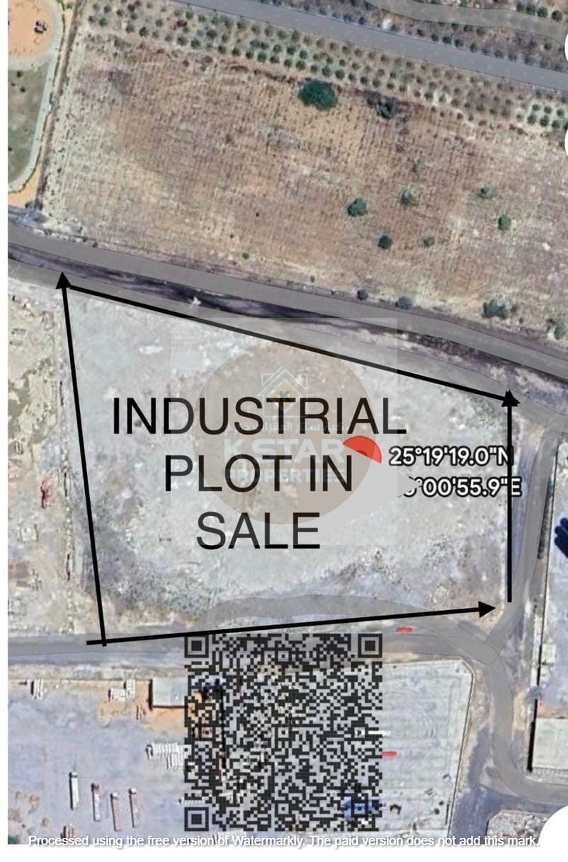TWO SIDE CORNER INDUSTRIAL PLOT FOR SALE IN AL MANAMA 5 AJMAN