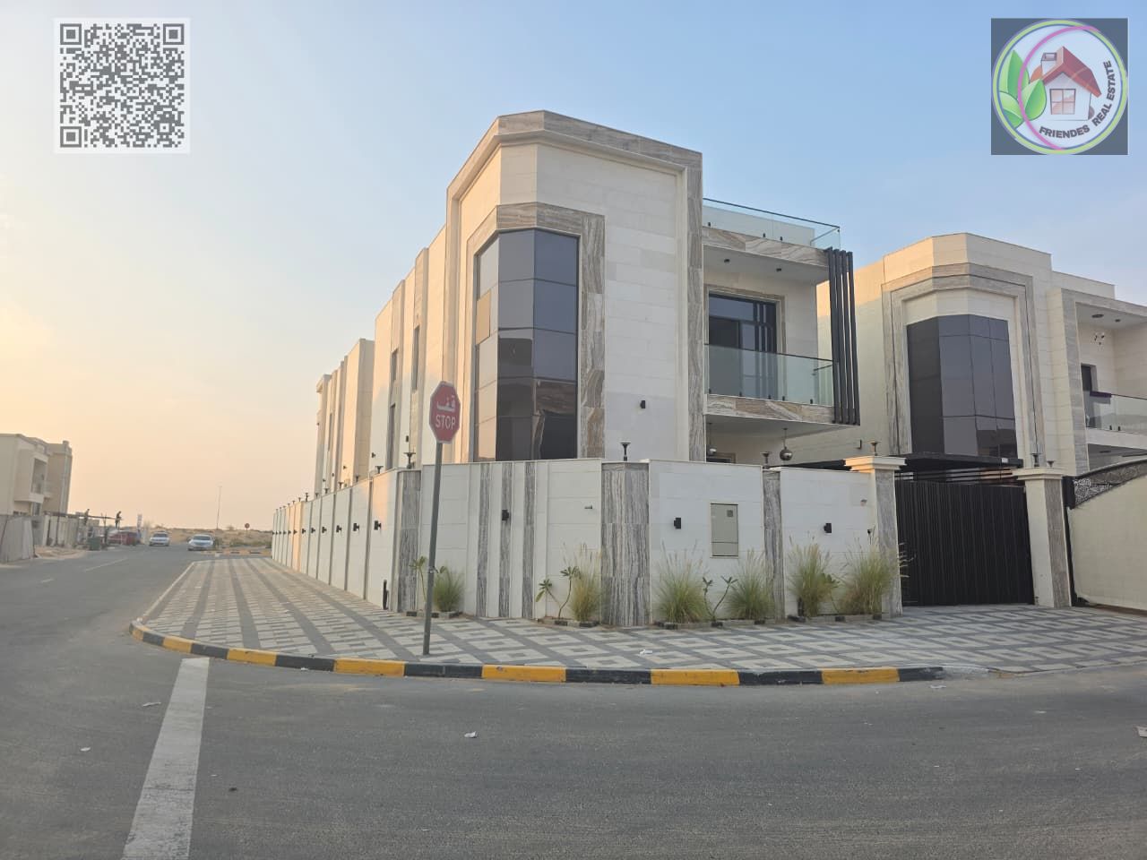 Villa in Al Zahiyah, Ajman | Corner Villa | Freehold for all nationalities | Close to Mohammed Bin Zayed Road | Close to the mosque and all services
