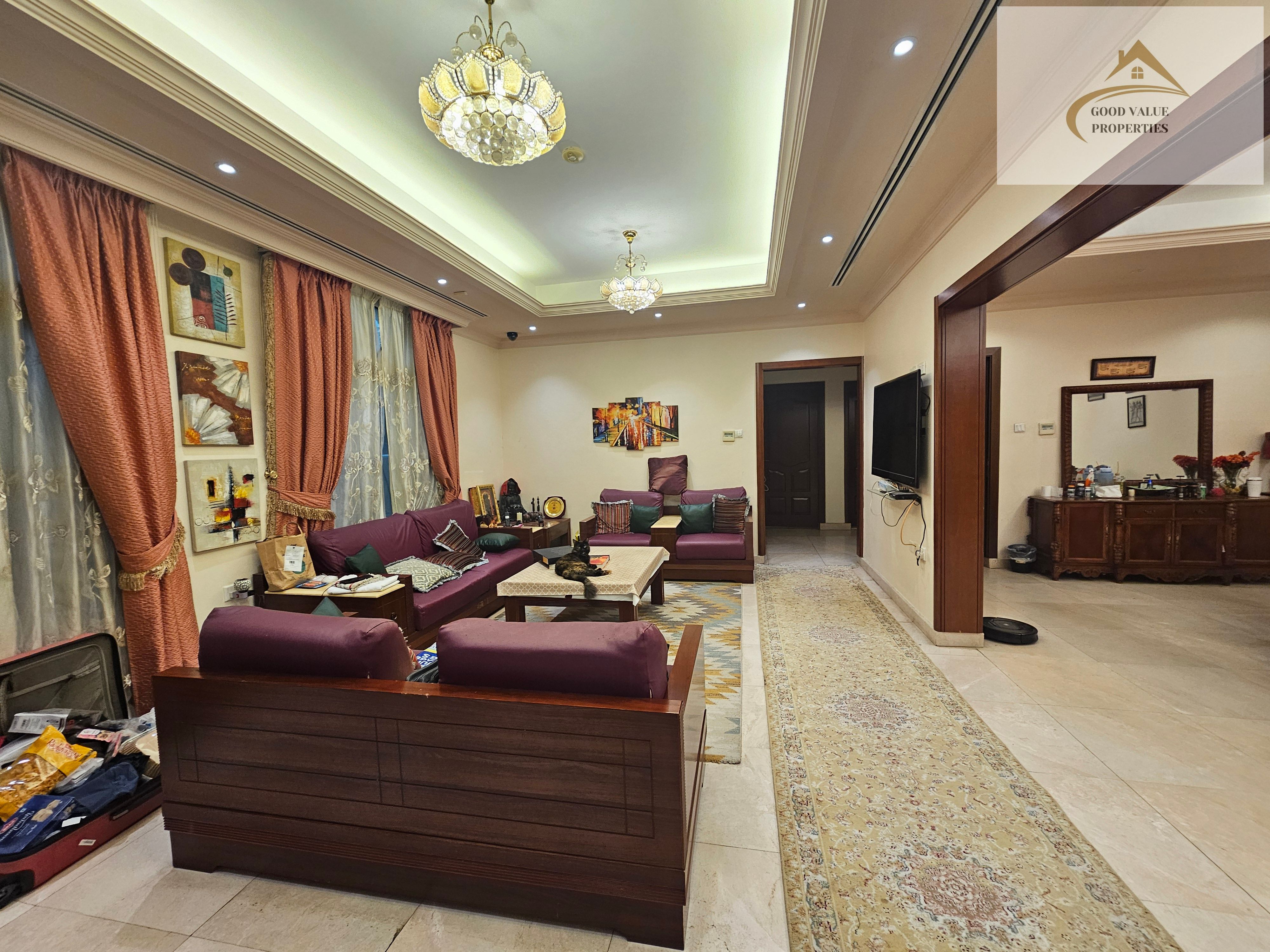 Spacious 4 Bhk villa with big green garden.