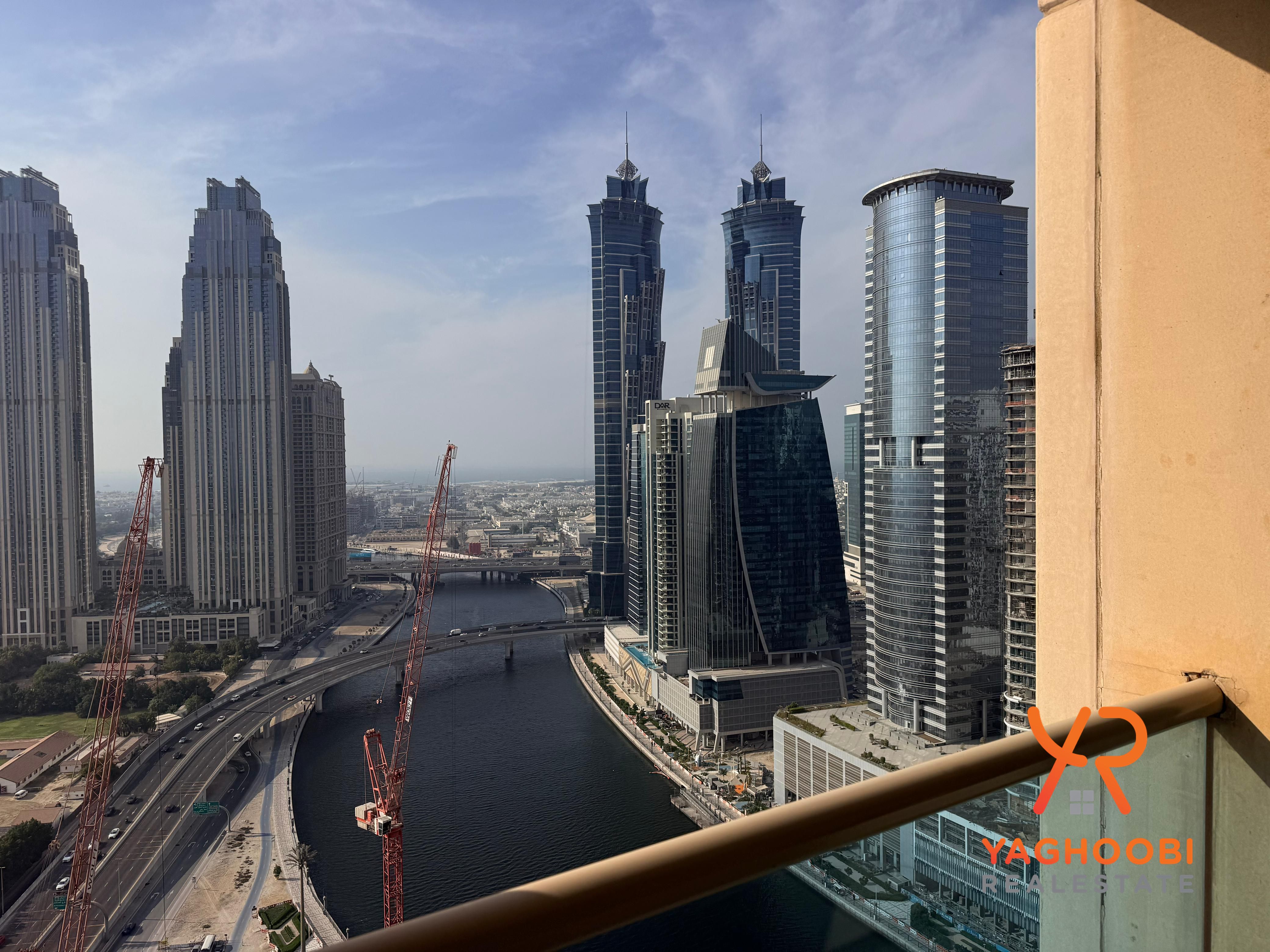 Modern 2-Bedroom Hall Apartment in Churchill Tower Residence – Prime Business Bay Location