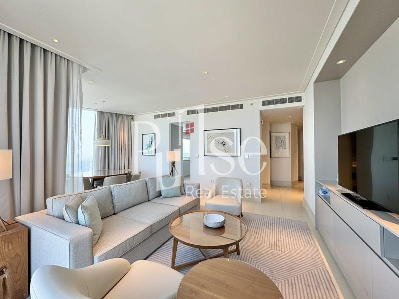 High Floor Corner Unit | Canal and Burj View