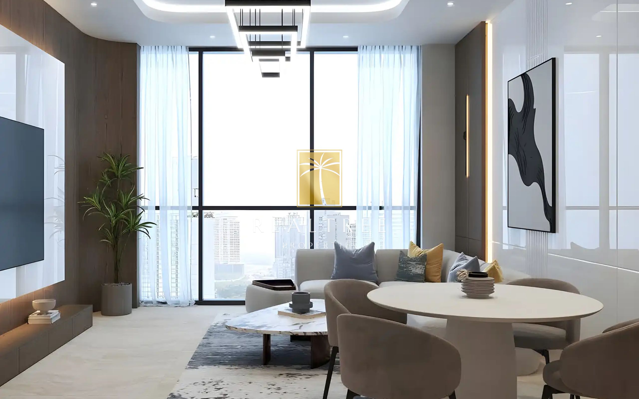 Samrt 1BR | High-end FInishes | Canal Views