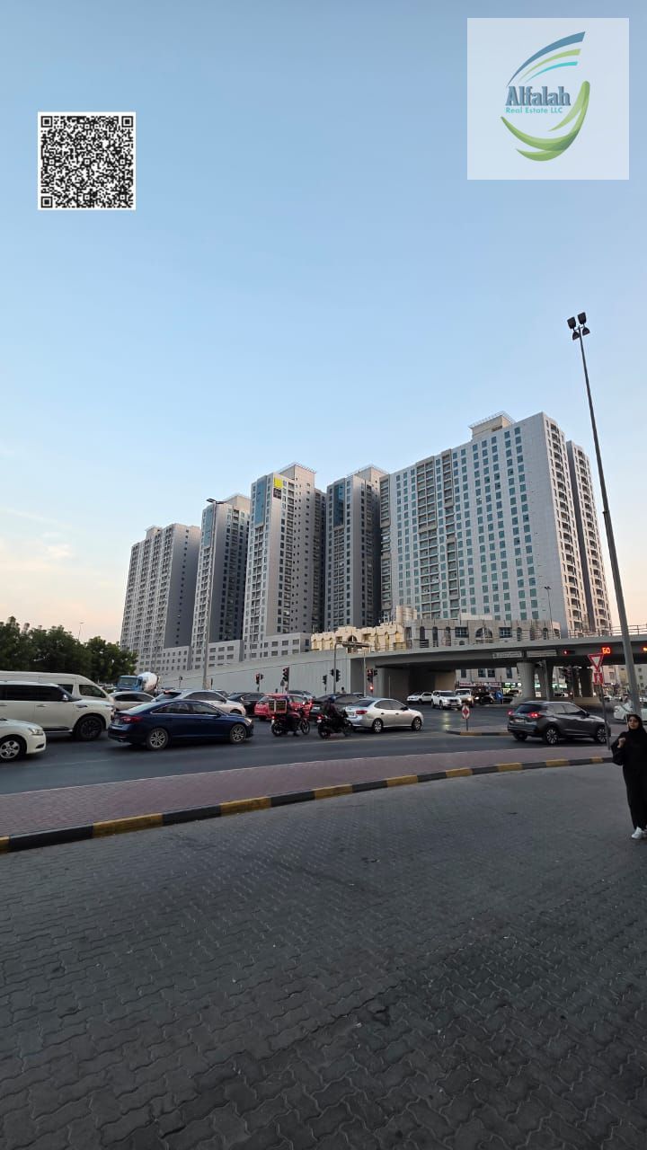 1BHK with furniture and parking available for rent in City Towers Ajman