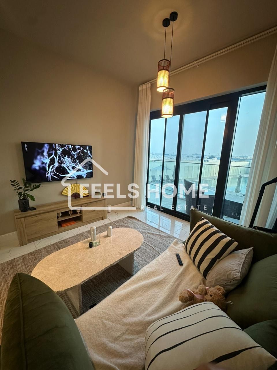 Furnished 1BR for Sale | High Floor | Pool View | Near Metro | Alexis Tower