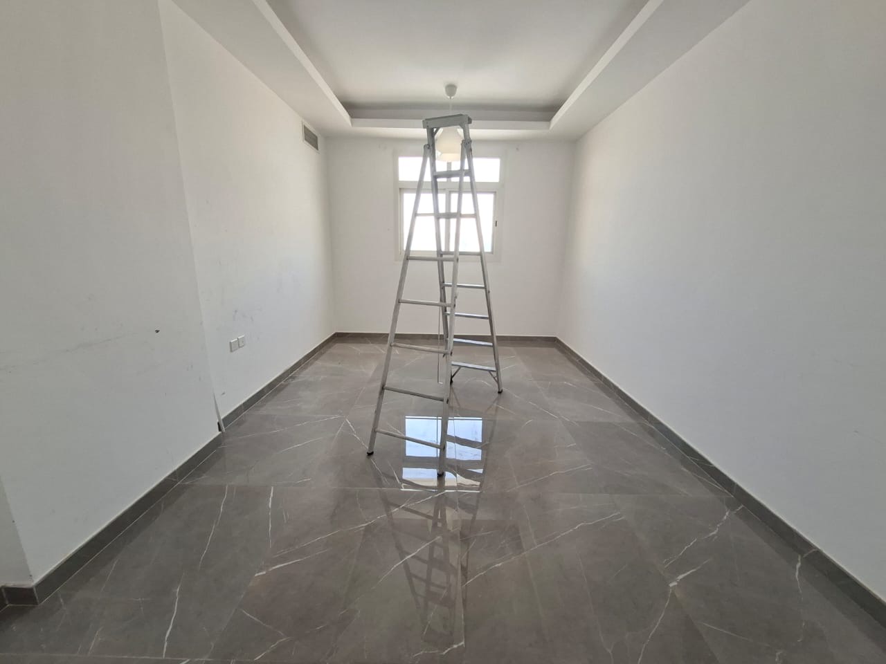 1bhk 2 washroom with master room balcony rent 38k Al jada Sharjah