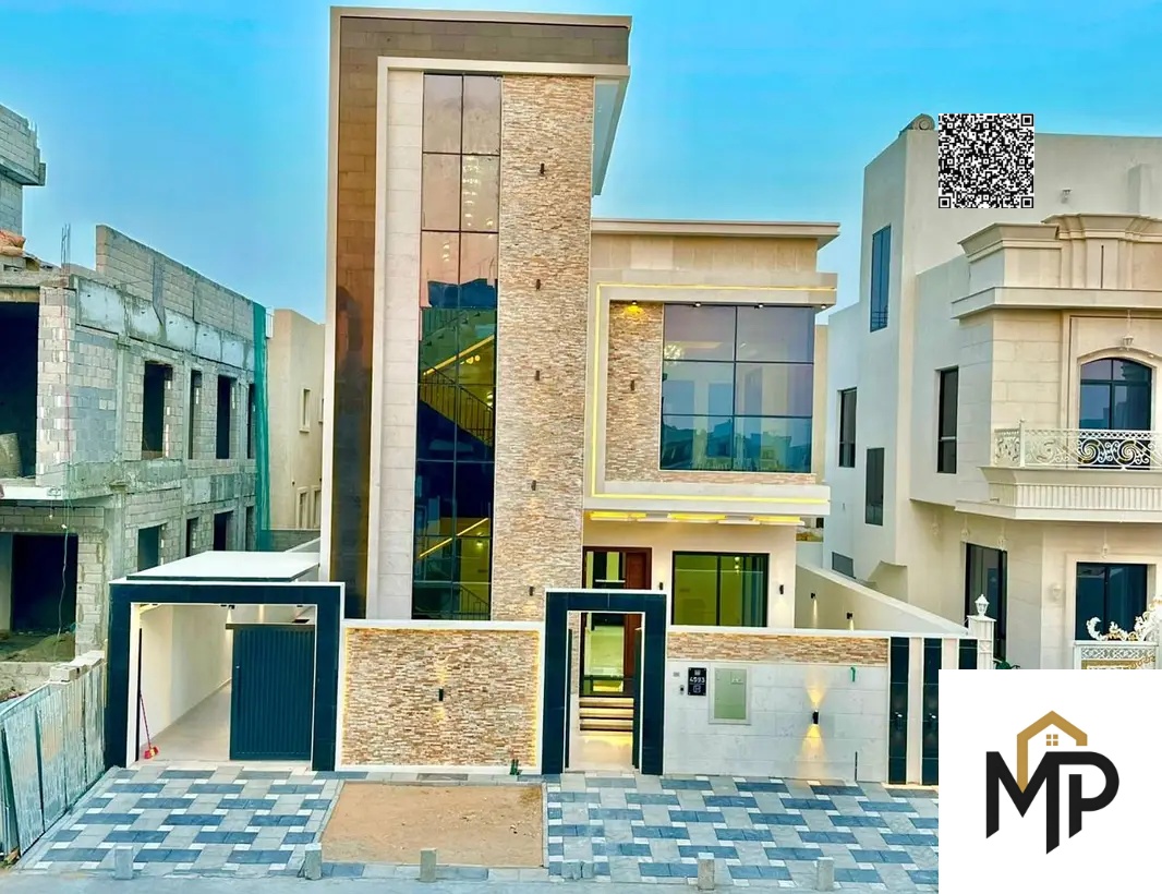 Your chance to own a luxury villa in Al Yasmin, close to all services, two floors and a roof, freehold ownership for all nationalities.