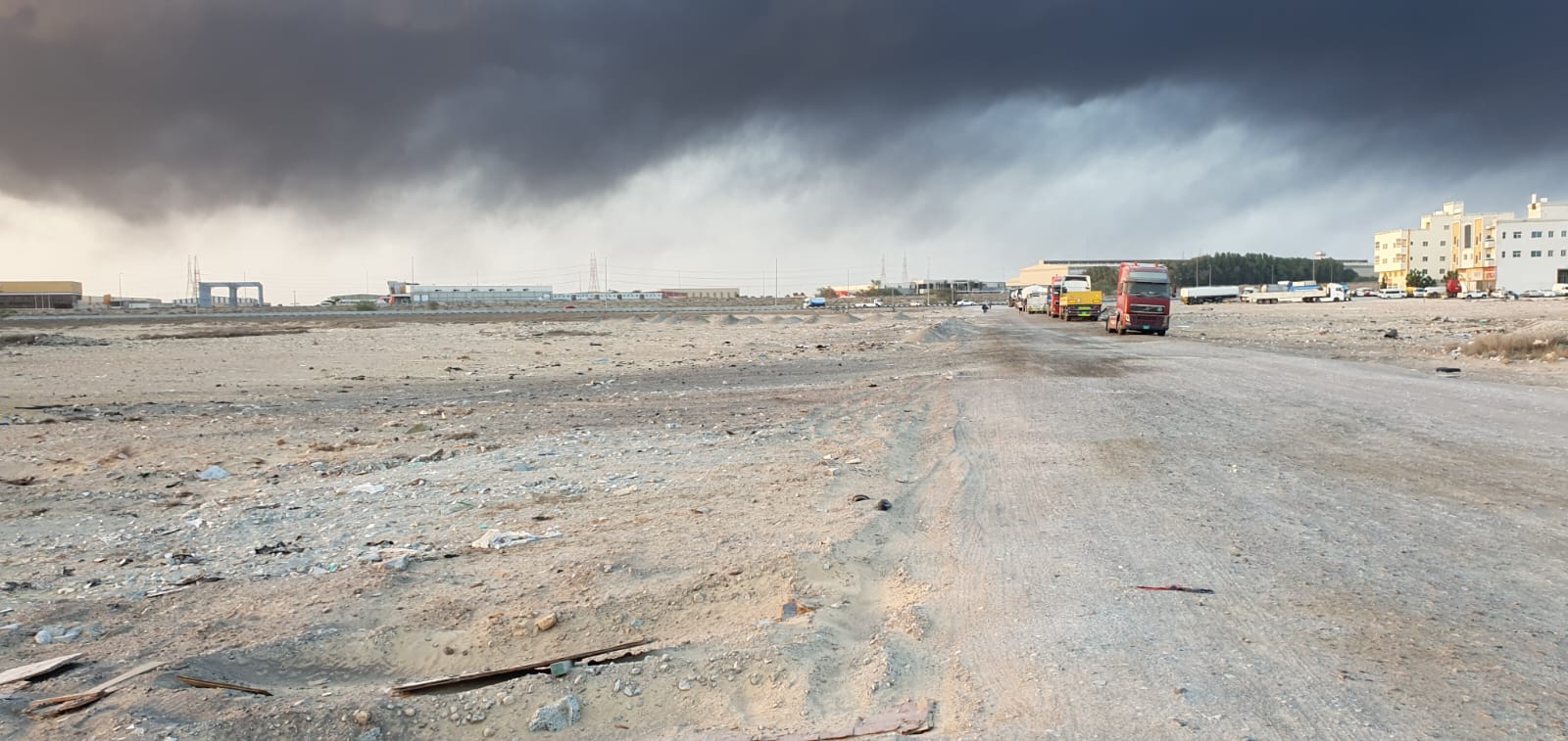 Industrial Plot for Sale | Main Road Access & Wide Parking | Jurf 2, Ajman
