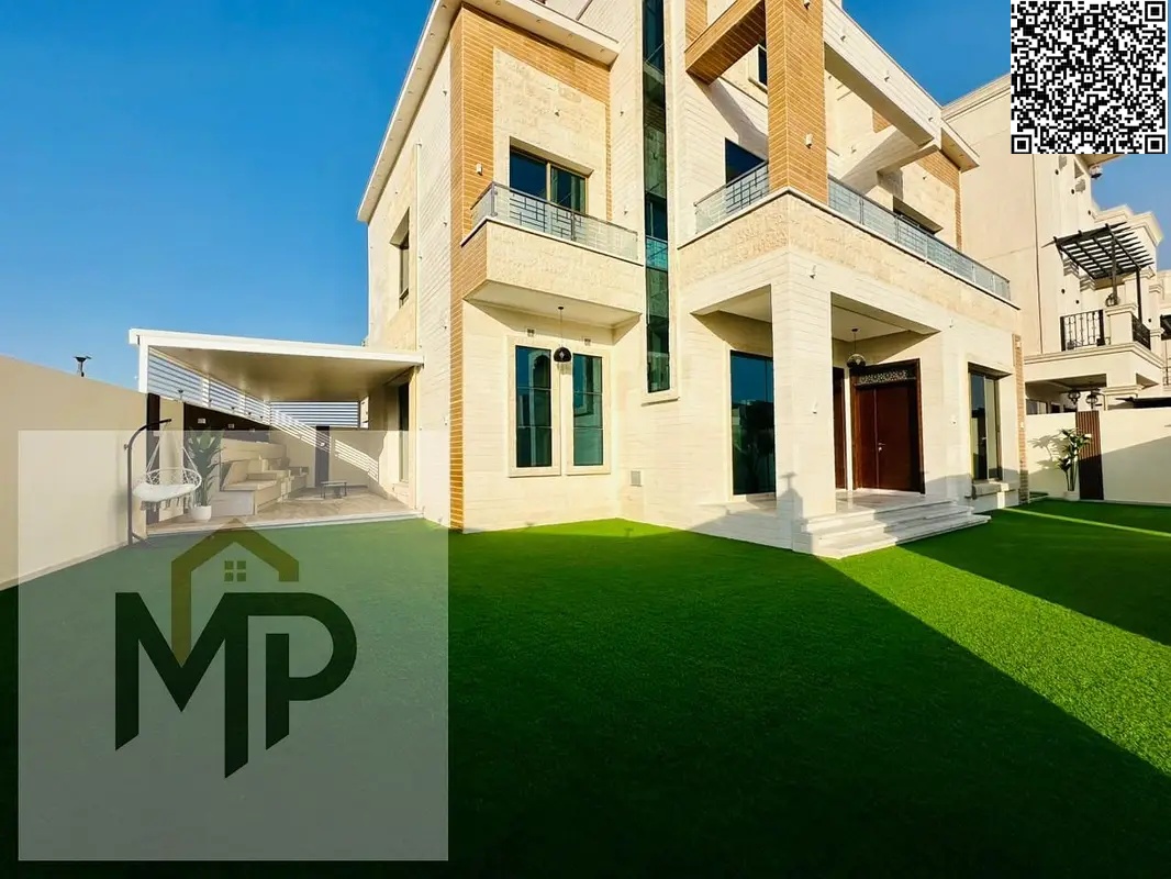 The best corner villa for sale in Ajman. Freehold ownership for all nationalities.