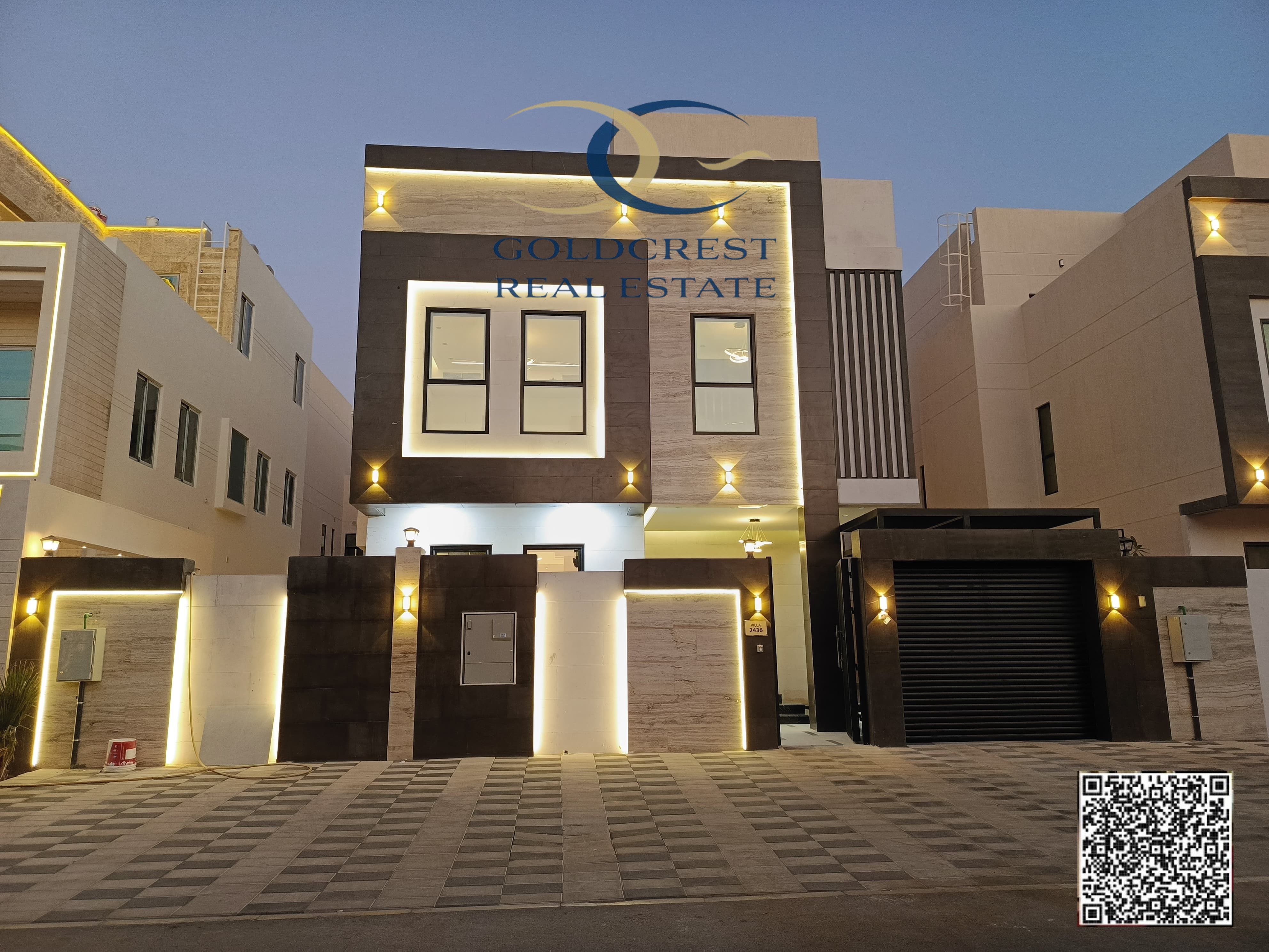 SWIMMING POOL READY TO MOVE BRAND NEW 5 BEDROOMS LUXURY VILLA AL HELIO AJMAN