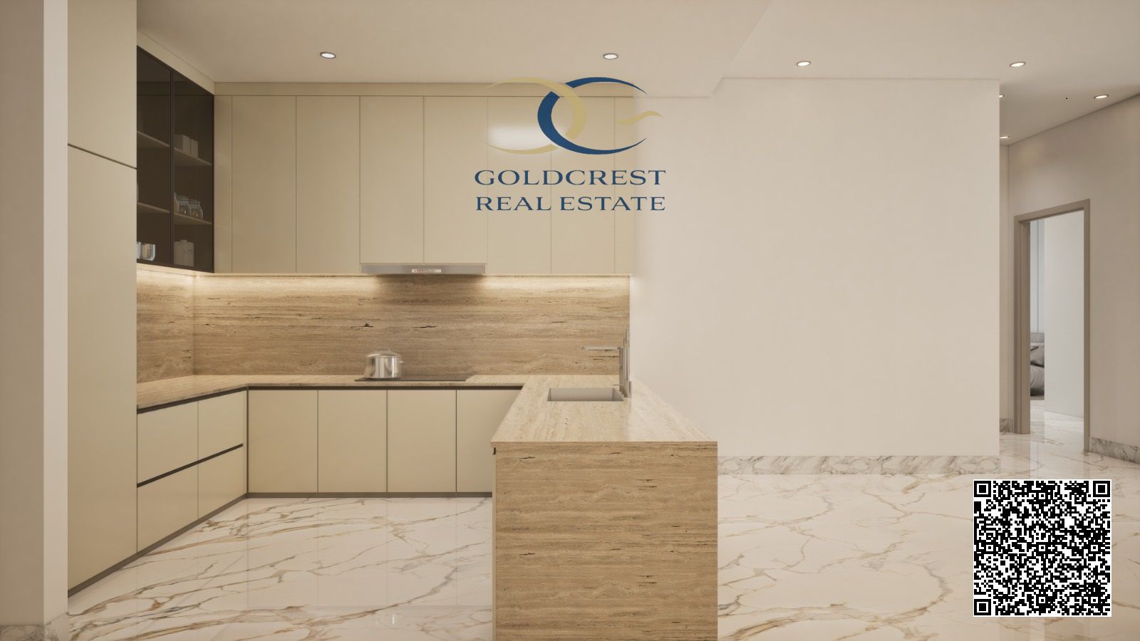 Off-Plan 2BHK Apartment for Sale in Goldcrest Tower C, Emirates City, Ajman | Flexible Payment Plan | Under Construction