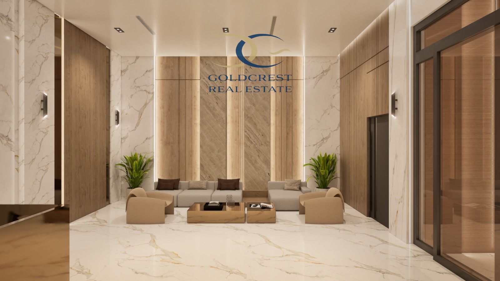Spacious 1BHK Off-Plan Apartment for Sale in Goldcrest Tower D, Emirates City, Ajman | 1012 Sq. Ft | 7-Year Payment Plan