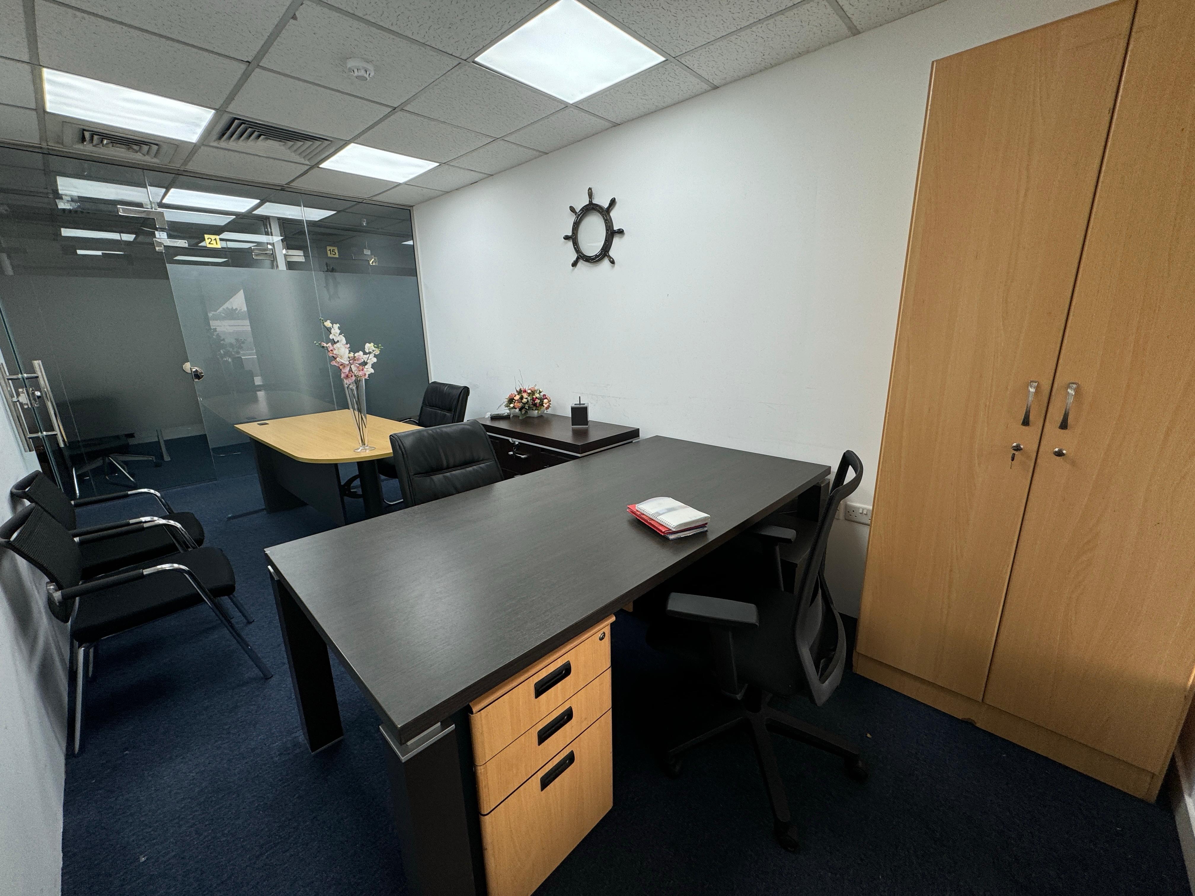 150 SQFT OFFICE SPACE FOR AED 2500 MONTHLY PAYMENT