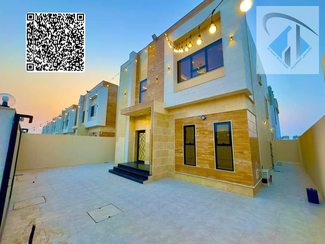 Villa for sale in Ajman, including registration and ownership fees, without down payment, freehold for life