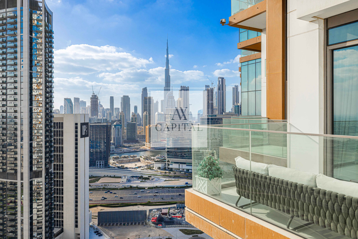 Luxury | Burj View | High Floor | stunning 1 BHK