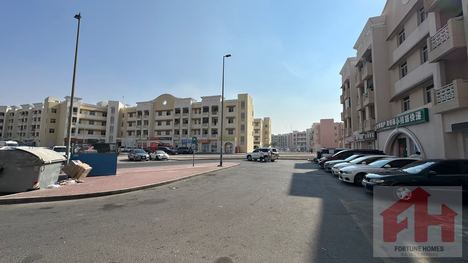 “Shop for Rent in International City E5 – 913 sq. ft, Prime Spot for Restaurant / Café