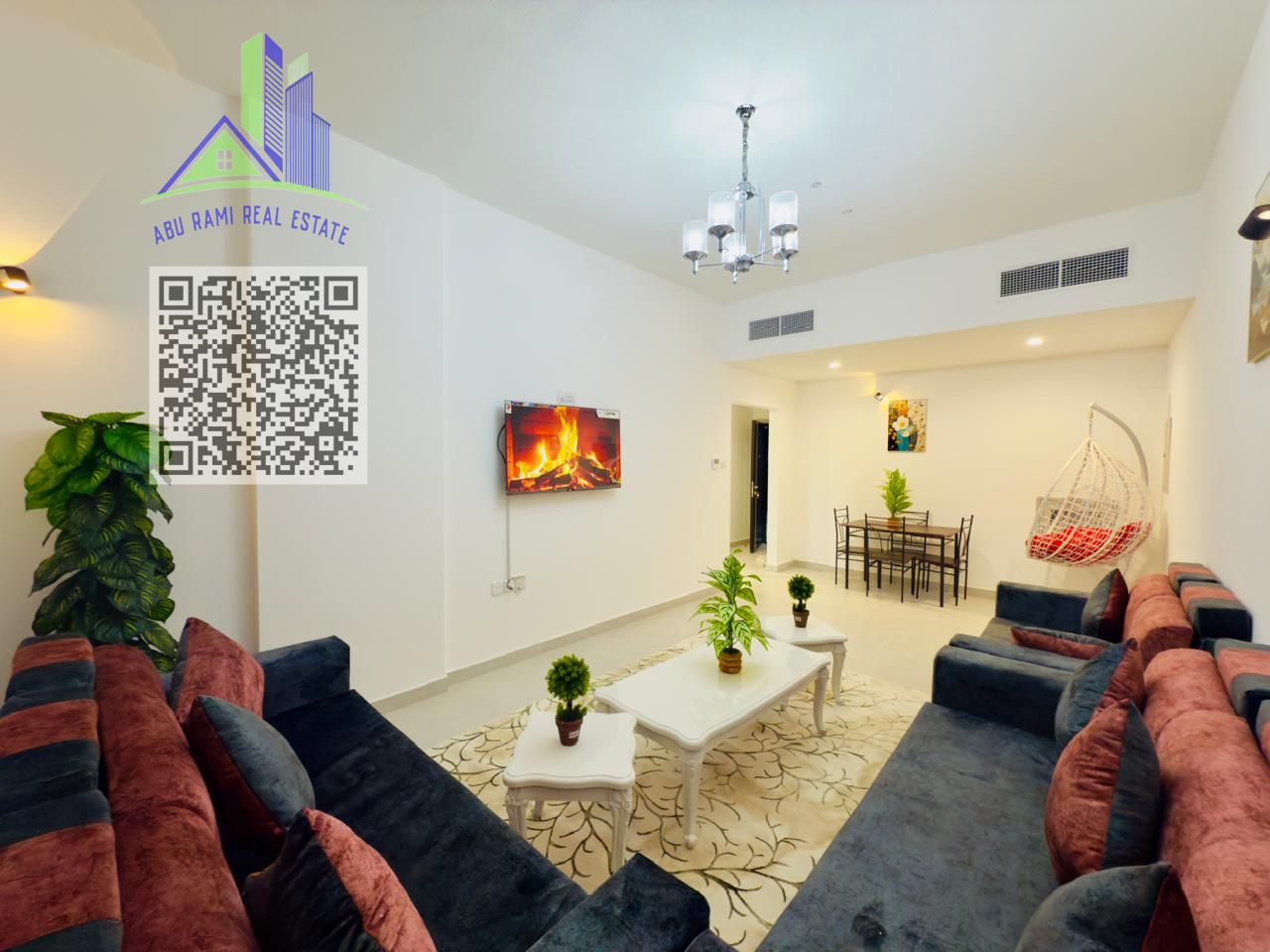 1bedroom for rent in Ajman corniche first tenant including bills