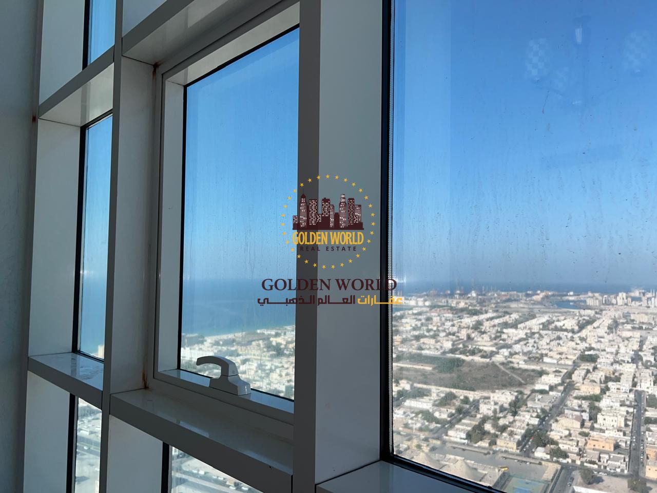 Luxurious apartment: Two master bedrooms, living room, 3 bathrooms, and a maid's room. Wall closets. Balcony with stunning open sea views. Modern desi
