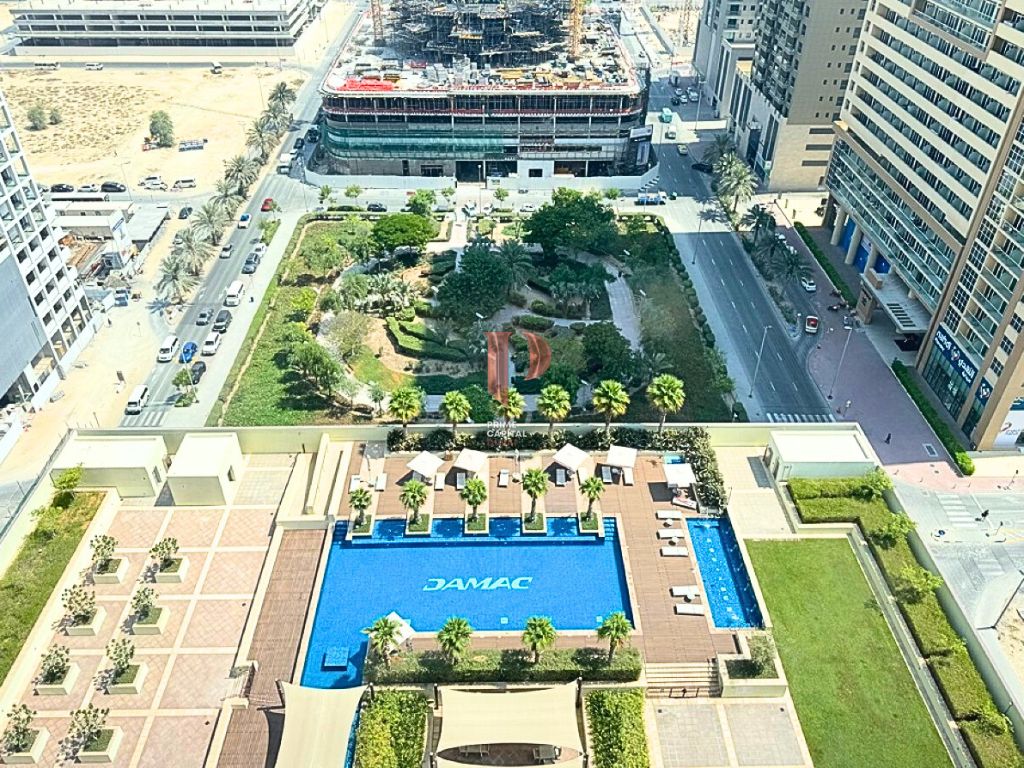 Fully Furnished 1 BR | High Floor | Marina Views