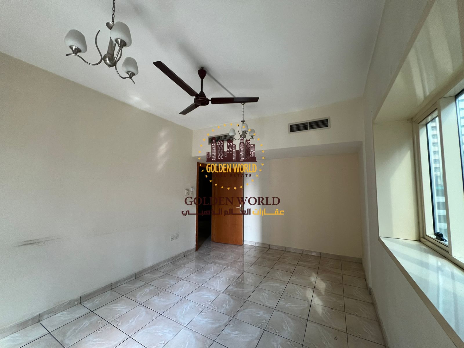 2-bedroom apartment with balcony in Al Khan, convenient location near shops and services, practical layout and suitable space for families or individu