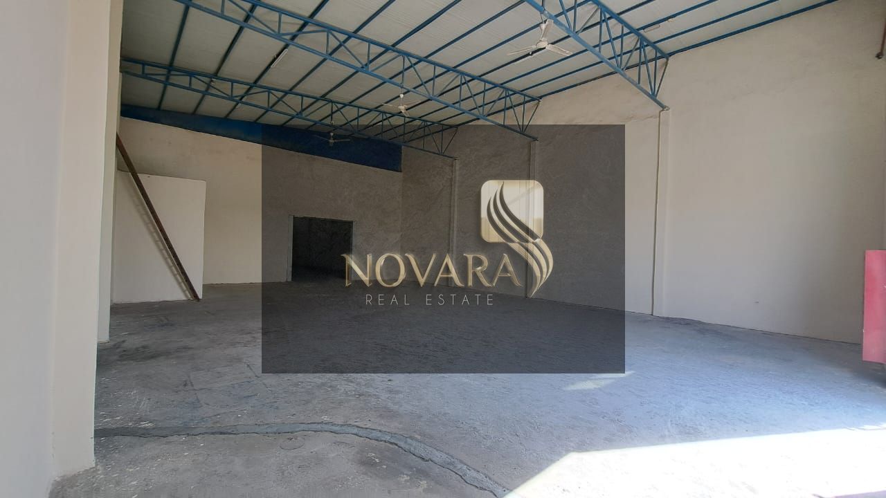 For Rent: Warehouse – Area 5,000 sq. ft. – 100 KVA Electricity – Umm Al Quwain – Prime Location and Spacious Area