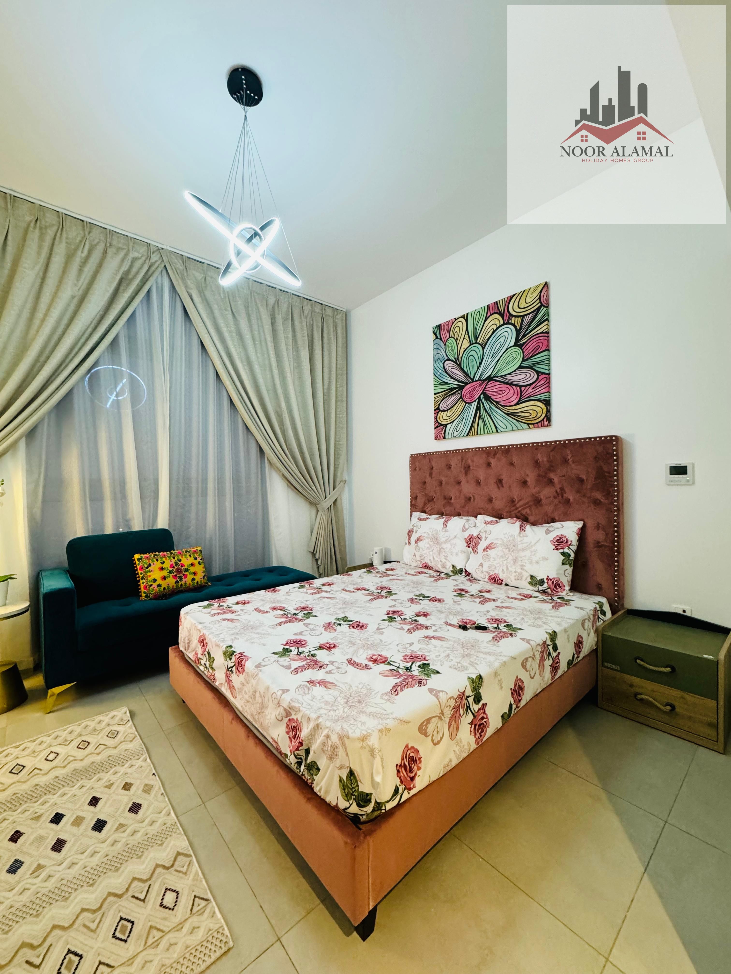 Sharjah Maryam island Studio & l fully furnished with balcony first Resident