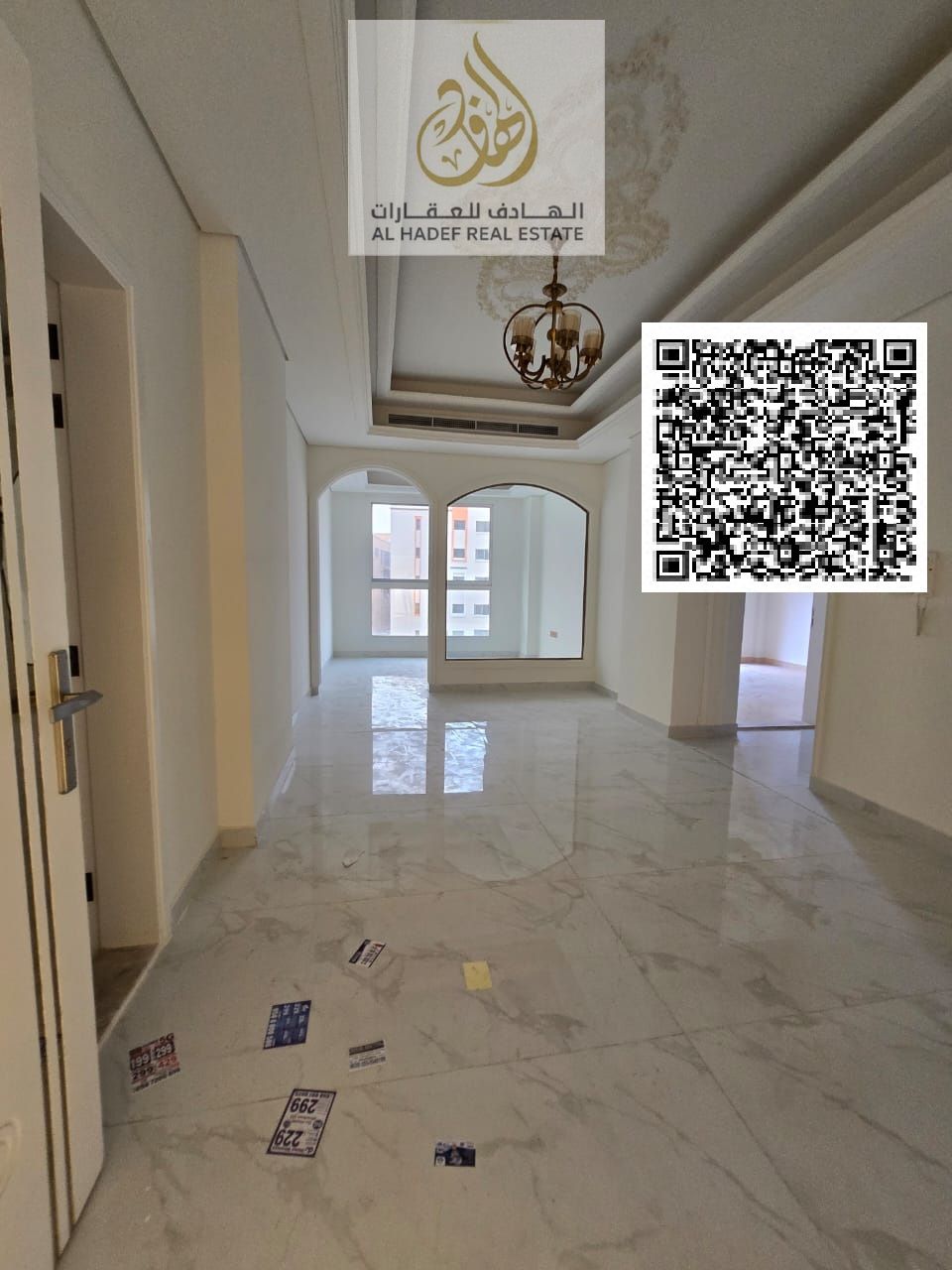 One bedroom and living room with two bathrooms, balcony, gym, swimming pool, and built-in wardrobe. First occupancy. Ultra super deluxe finishing. Pri