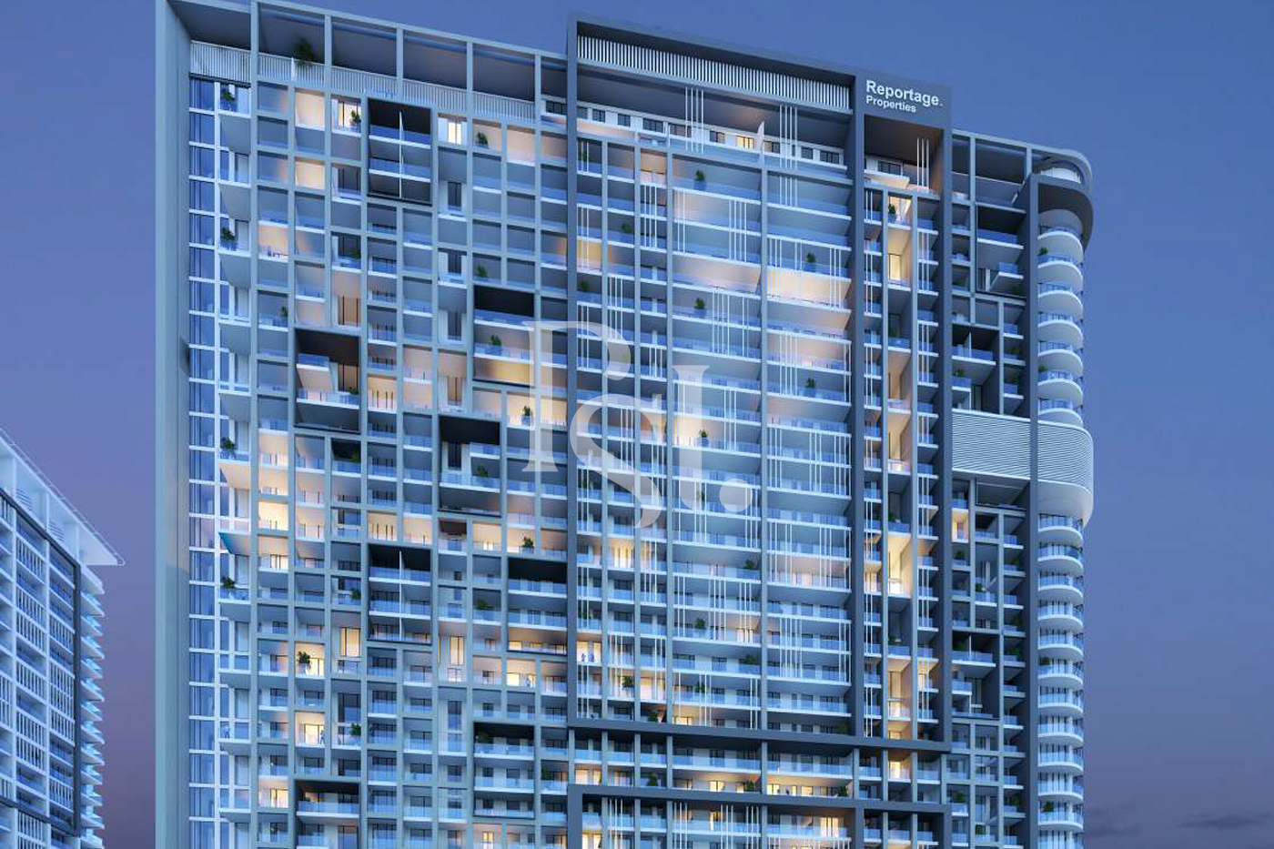 High Floor | Partially Furnished | Spacious Studio