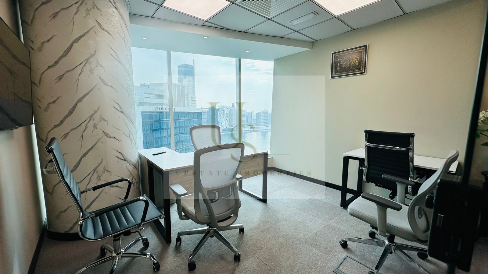 Options Available | Furnished Office For Rent | High Floor