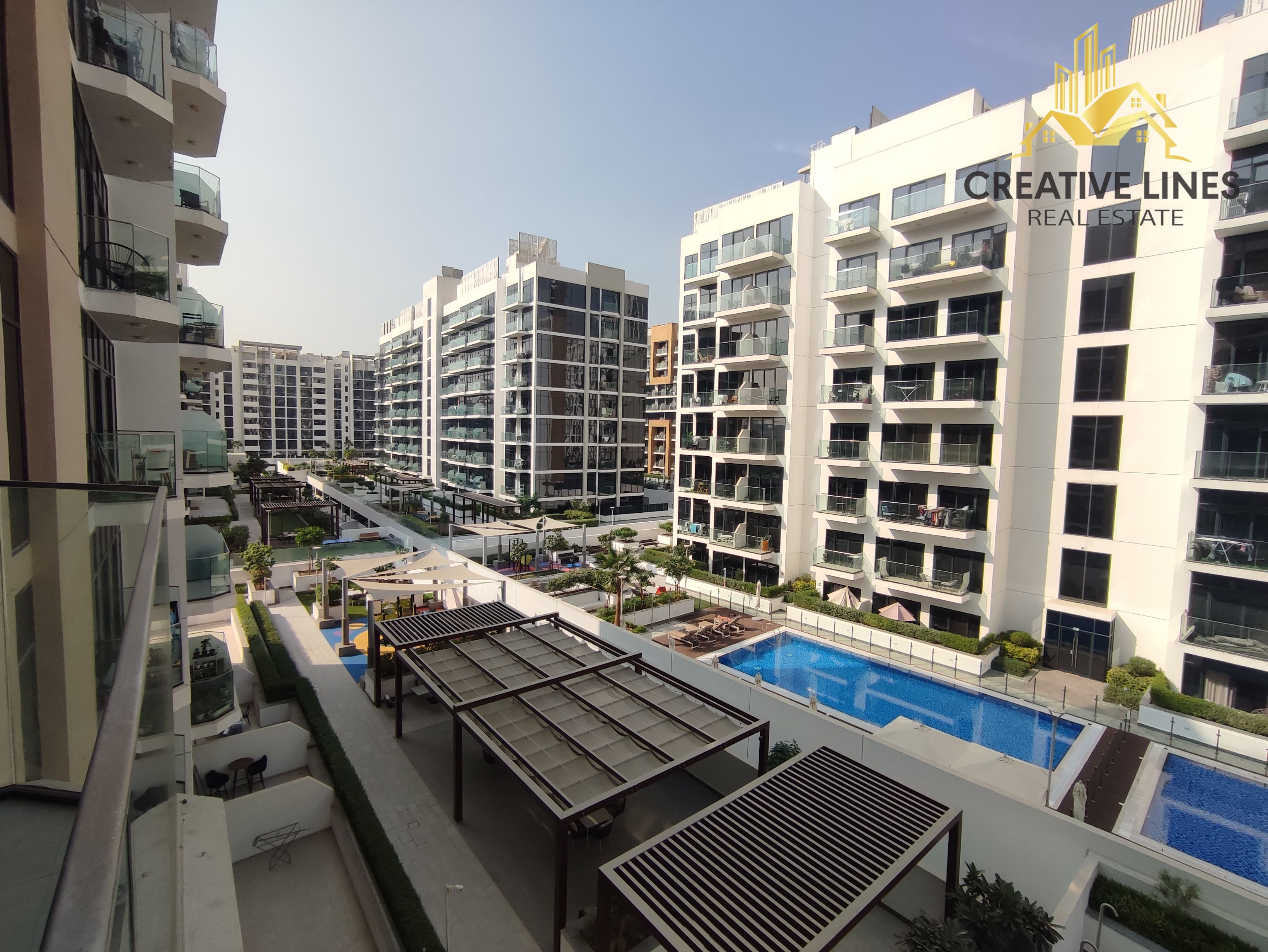 Spacious 1BEDROOM For Rent in Azizi Riviera, MBR CITY| Near Dubai Mall and Ras AL Khor Road | Chiller Free