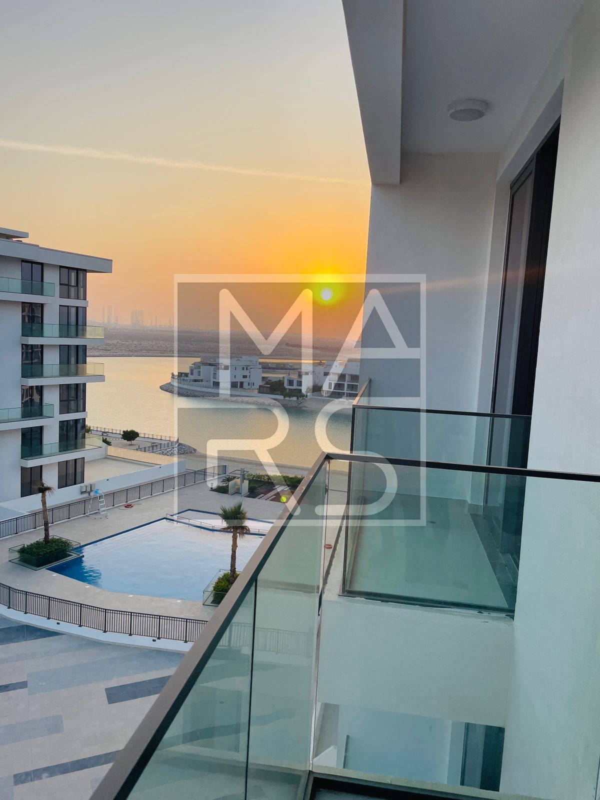 Waterfront 1-Bedroom Apartment for Rent | Ajmal Makan – AED 50K