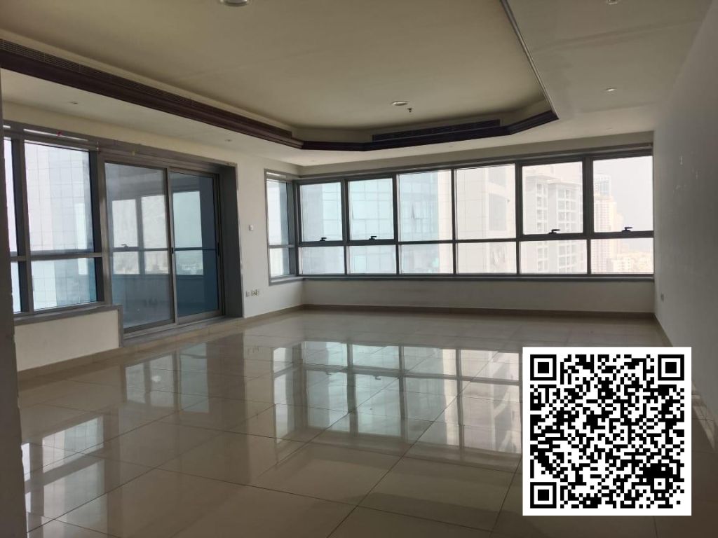2 Bedroom City & Sea View | Corniche | Big Size | Free Pool & Gym