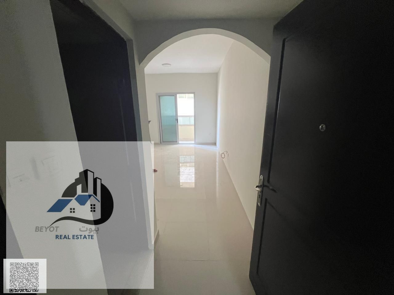 Two bedrooms and a living room for rent in Ajman, Al Hamidiya 1