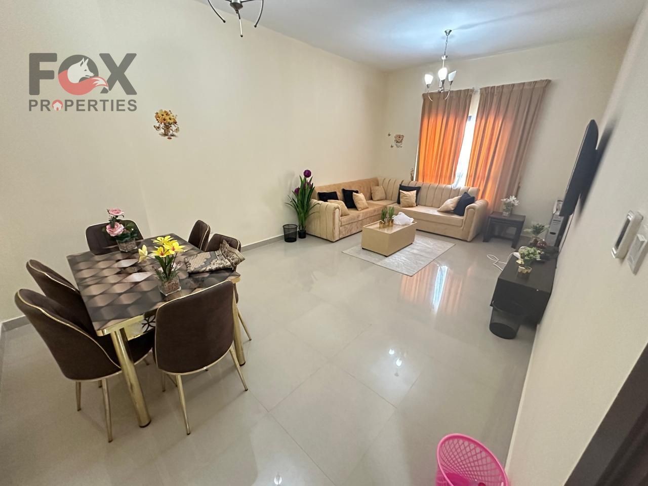 Free parking | High‑quality furniture | Open view | Two‑bedroom + living room in Al Nuaimiya, Ajman