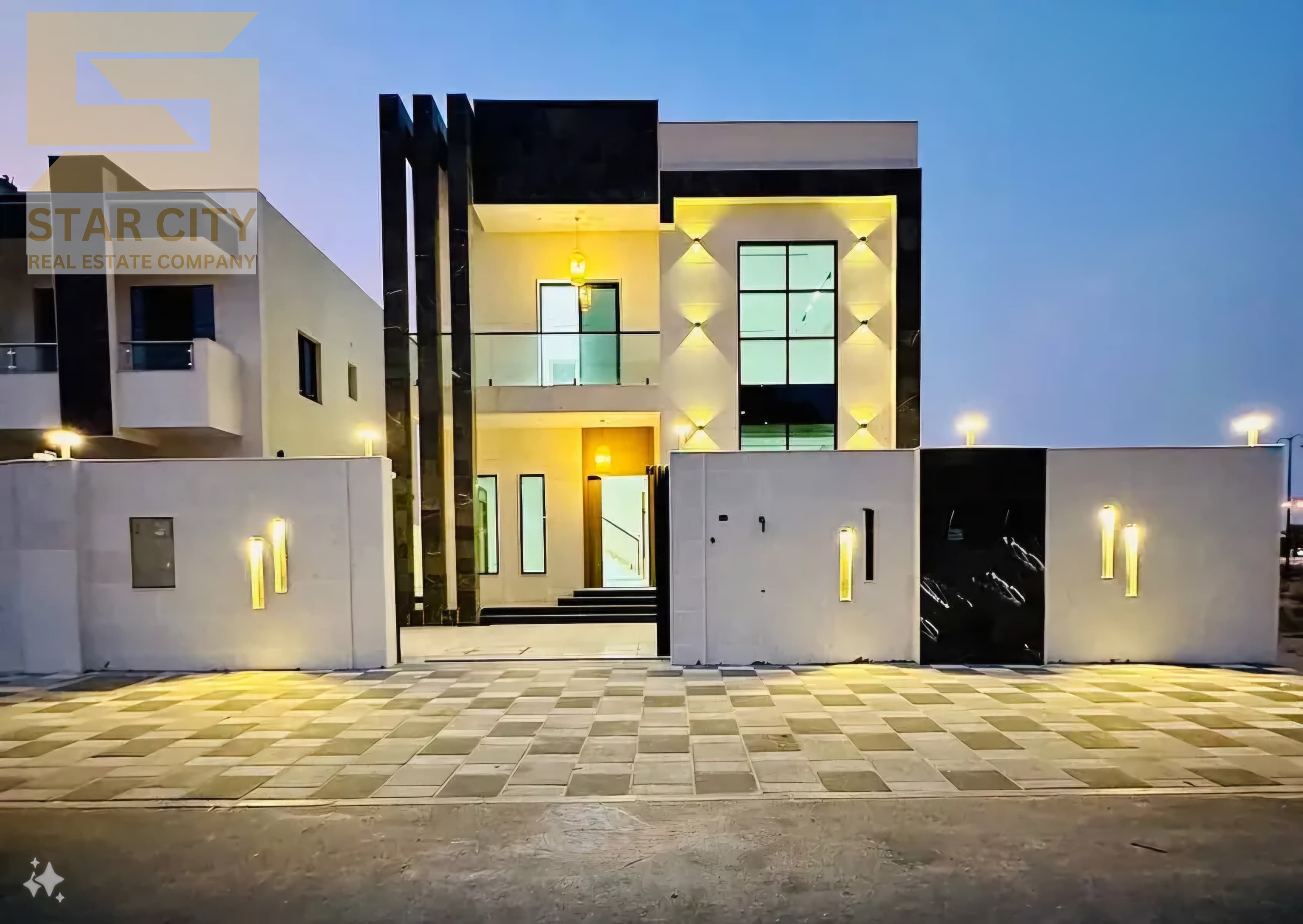 Villa for sale in Al Helio 2, super deluxe finishing - including registration fees - close to all services