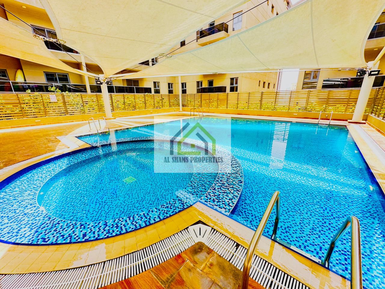 Swimming Pool + Gym ! 1Bhk - 43K ! Balcony + Parking