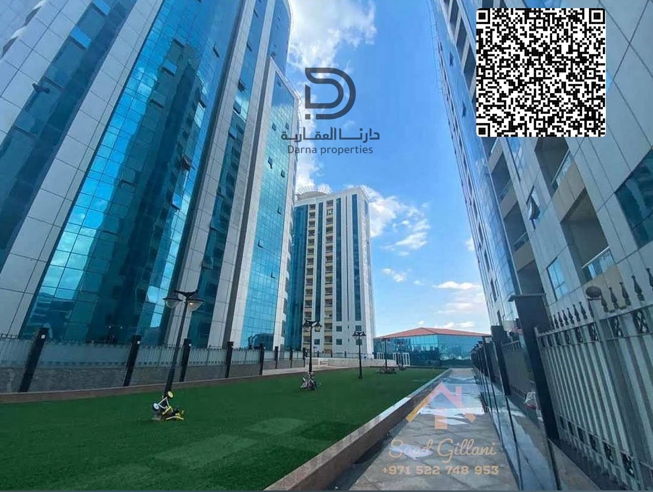 Fully Furnished 2BR Apartment with Rental Income Higher Than Monthly Installment – Orient Towers Ajman
