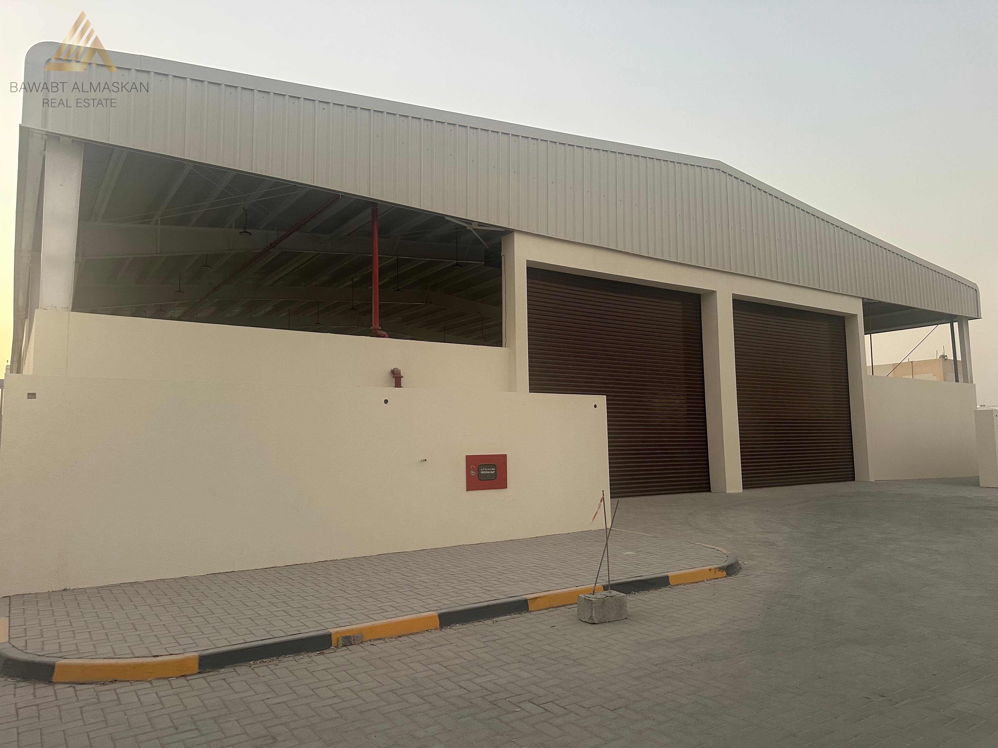 BRAND NEW WAREHOUSE+200 Kva ELECTRICITY IN PRIME LOCATION IN SAJAA INDUSTRIAL AREA